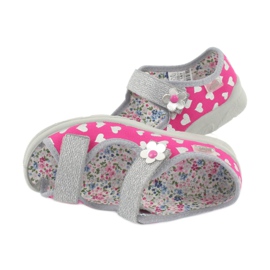 Dětská obuv Befado 969X147 růžový šedá 5