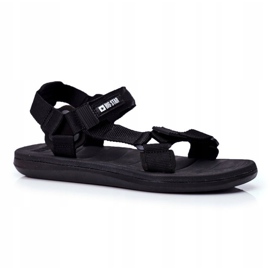 Pánské sportovní sandály Black Big Star FF174499 černý 1