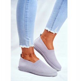 PS1 Dámské tenisky Nazouvací tenisky šedé Grigio šedá 2