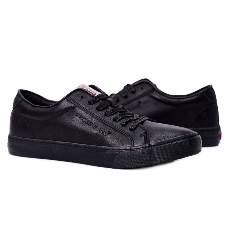 Pánské cross jeans černé tenisky FF1R4034C černá 3