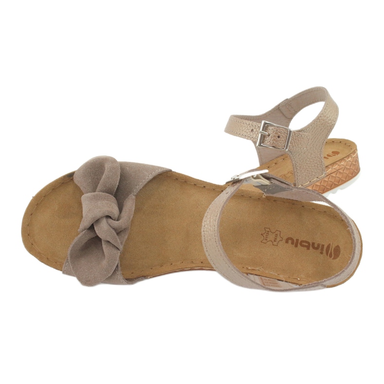 Pohodlná dámská obuv Inblu 158D118 béžový 3