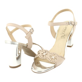 Caprice sandály dámské boty 28303 vícebarevný růžový 3