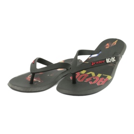 Žabky RIDER 82799 ACDC THONG AD men BRAZÍLIE černý vícebarevný 1