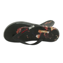 Žabky RIDER 82799 ACDC THONG AD men BRAZÍLIE černý vícebarevný 3