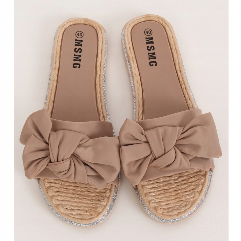 Dámské béžové pantofle WS9020 Light Camel béžový 1