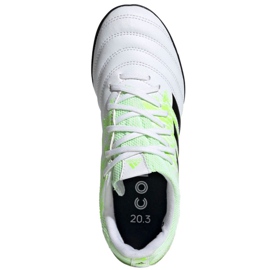 Kopačky Adidas Copa 20.3 Tf Jr EF1921 vícebarevný bílý 2