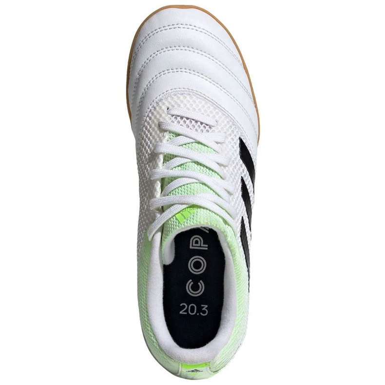 Sálová obuv adidas Copa 20.3 In Sala Jr EF1916 vícebarevný bílý 1
