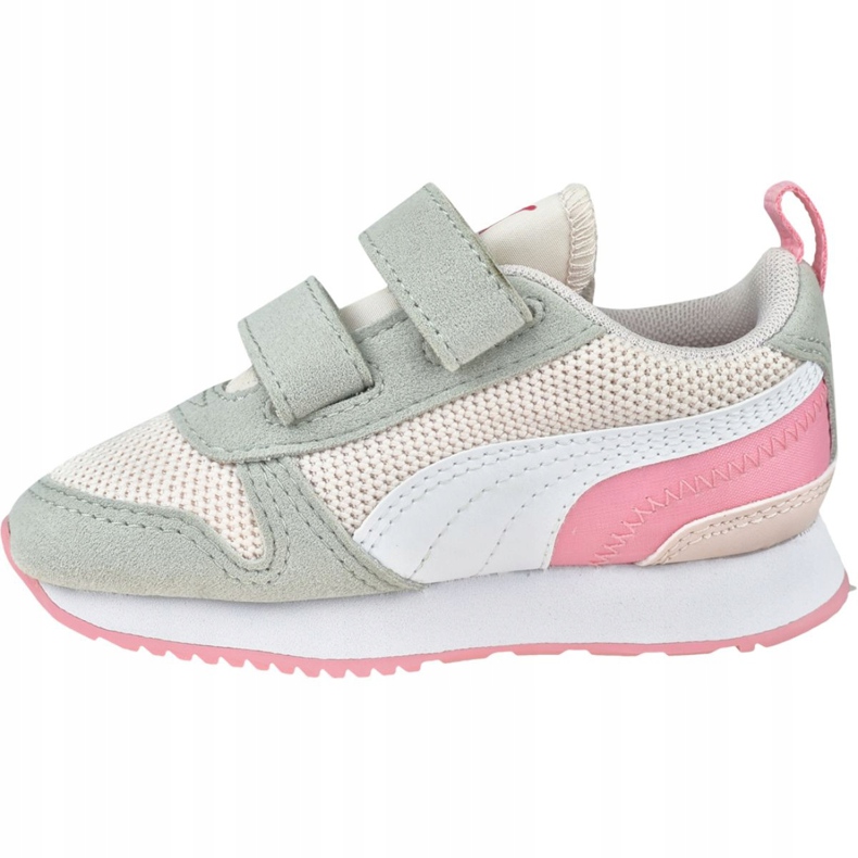 Puma R78 V Infants 373618 04 bílý růžový 1 Puma R78 V Infants 373618 04 bílý růžový 1