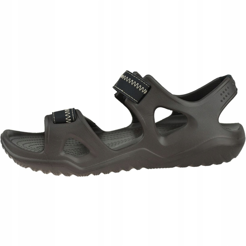 Sandály Crocs Swiftwater River M 203965-23K hnědý 1