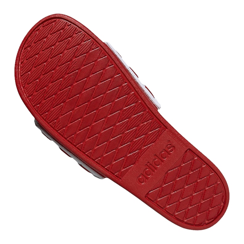 Pantofle Adidas Adilette Comfort Adj M EG1346 bílý červené modrý 1