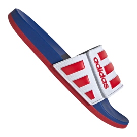 Pantofle Adidas Adilette Comfort Adj M EG1346 bílý červený modrý 2