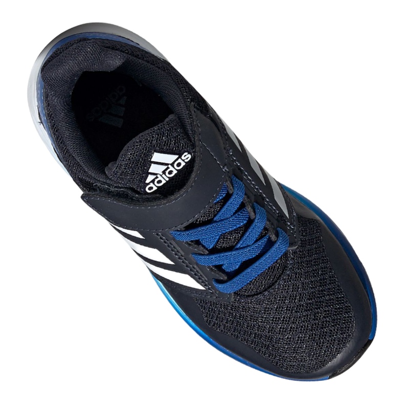 Boty Adidas FortaFaito Jr EE7313 bílý námořnická modř modrý 2