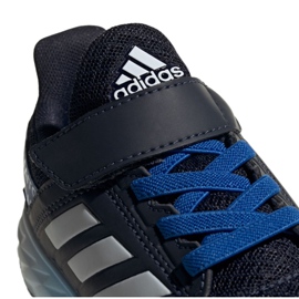 Boty Adidas FortaFaito Jr EE7313 bílý námořnická modř modrý 3