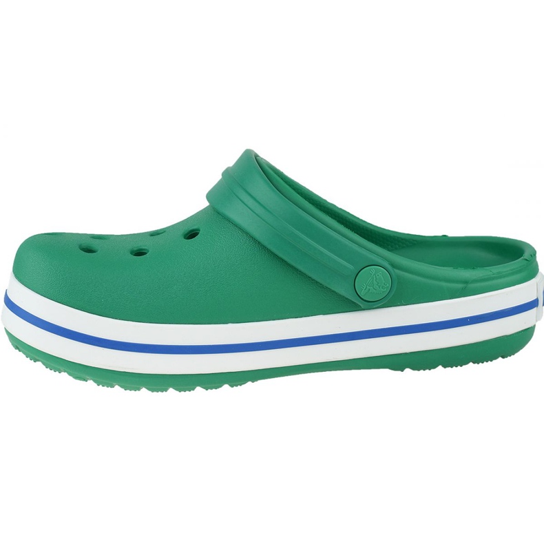Crocs Crocband Clog K Jr 204537-3TV šedá zelená 1