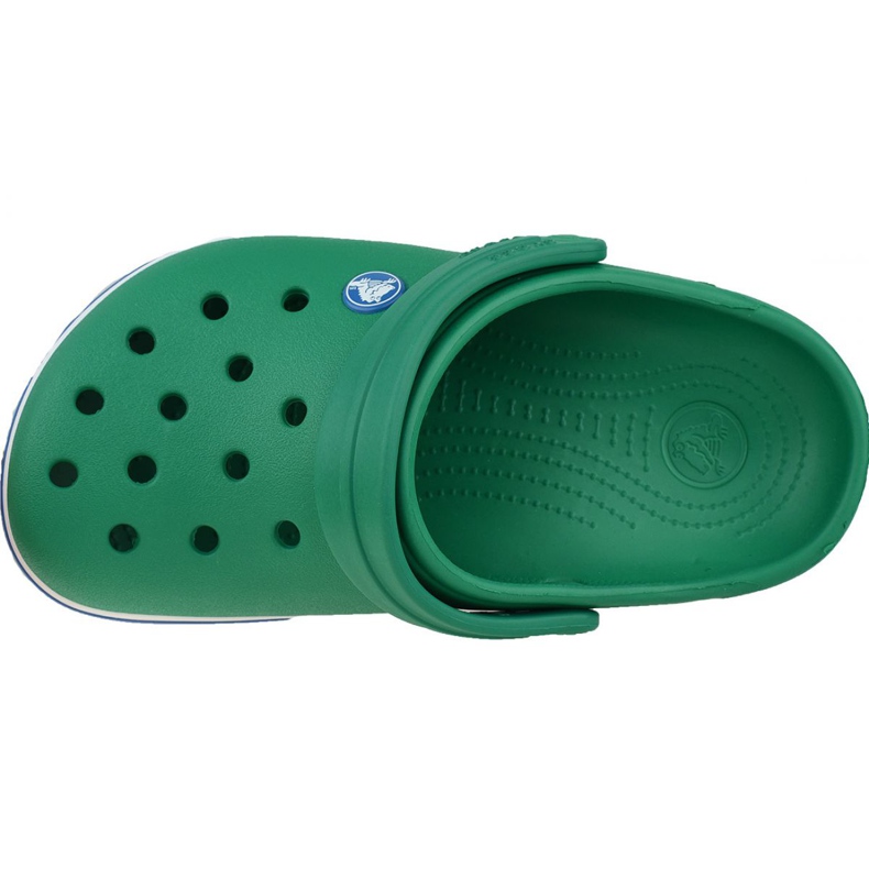 Crocs Crocband Clog K Jr 204537-3TV šedá zelený 2