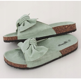 Máta 10-218 Zelené korkové podrážky vícebarevný zelená 1 Máta 10-218 Zelené korkové podrážky vícebarevný zelená 1