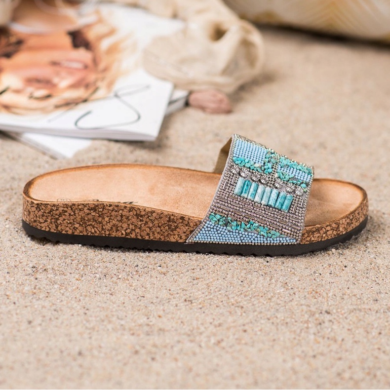 Bona Pantofle S Korálky vícebarevný 2