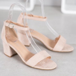 Diamantique Neformální sandály na baru hnědý 1