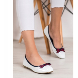 SHELOVET Baletka S Mašlí bílý 2 SHELOVET Baletka S Mašlí bílý 2