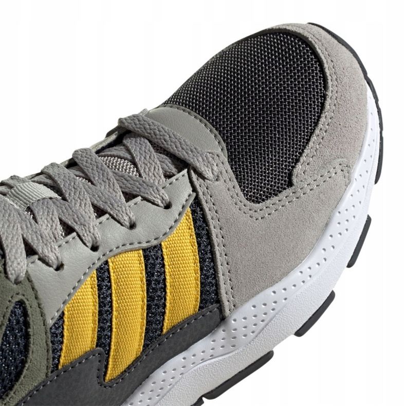 Boty Adidas Crazychaos Jr EG3067 šedá zelený 2