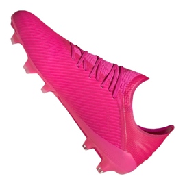 Kopačky Adidas X 19.1 Fg M FV3467 vícebarevný fialový 1