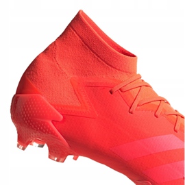 Kopačky Adidas Predator 20.1 Fg M FV3544 vícebarevný červené 2