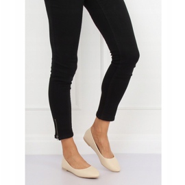 Dámské béžové balerínky CC108 Béžové béžový 1