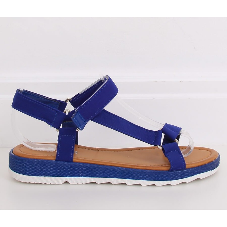 Dámské tmavě modré sandály WS9027 DK.BLUE námořnická modř 2