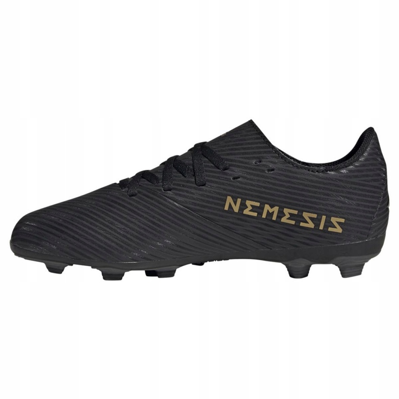 Kopačky Adidas Nemeziz 19.4 FxG Jr EG3175 vícebarevný černý 2