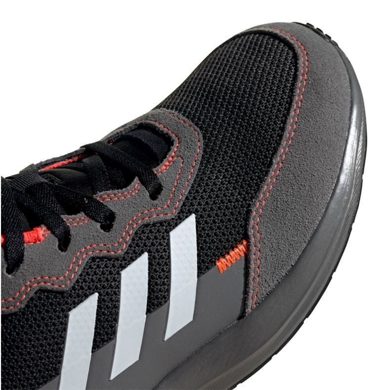 Běžecké boty adidas RapidaRun Elite Jr EG6911 černý šedá 1
