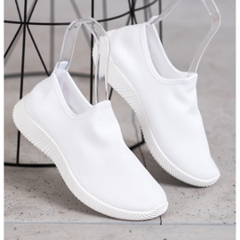 SHELOVET Sportovní nazouvací boty bílý 1 SHELOVET Sportovní nazouvací boty bílý 1