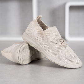 SHELOVET Nízké sportovní boty hnědý 2