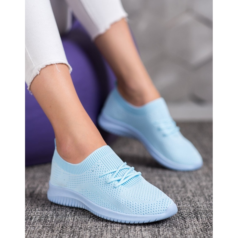 SHELOVET Nízké sportovní boty modrý 2 SHELOVET Nízké sportovní boty modrý 2