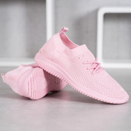 SHELOVET Nízké sportovní boty růžový 2 SHELOVET Nízké sportovní boty růžový 2
