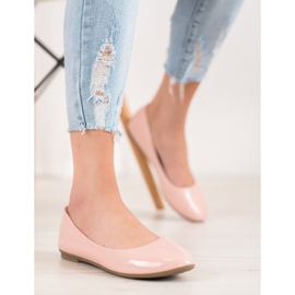 Comer Lakované balerínky růžový 1 Comer Lakované balerínky růžový 1