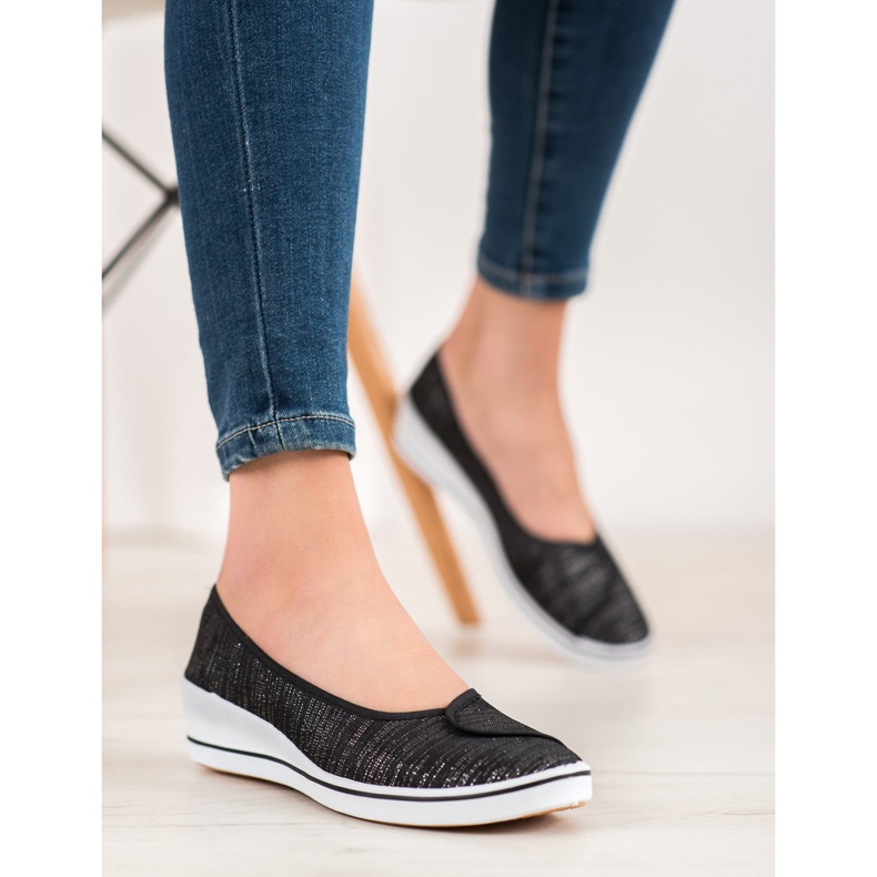 Comer Balerínky se třpytkami černý 2