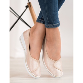 Comer Balerínky se třpytkami hnědý žluť 1