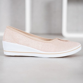 Comer Balerínky se třpytkami hnědý žluť 2