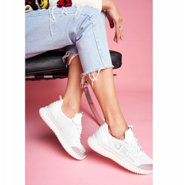 Dámské sportovní boty Big Star White FF274A410 bílý šedá 2