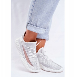 Dámská sportovní obuv, lehká, vzdušná stříbrná Lumiere šedá 1