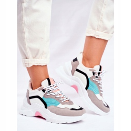 PS1 Dámské sportovní boty Tenisky bílé a zelené Mindanao bílý černá růžový šedá zelená 2