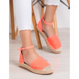 Nio Nio Oranžové espadrilky pomerančový 2