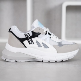 Weide Sportovní tenisky bílý černý šedá 2