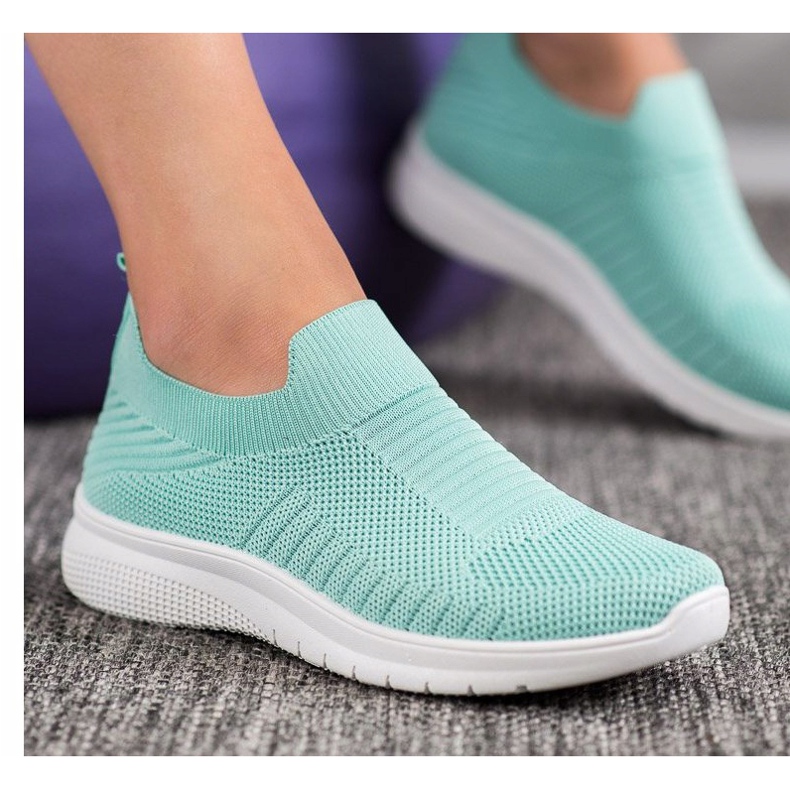 SHELOVET Textilní nazouvací boty vícebarevný zelená 1 SHELOVET Textilní nazouvací boty vícebarevný zelená 1