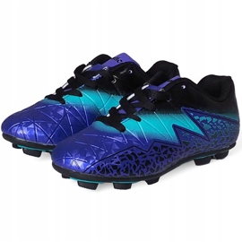 Kopačky Atletico Fg Jr XT2094-S77053 vícebarevný modrý 2 Kopačky Atletico Fg Jr XT2094-S77053 vícebarevný modrý 2