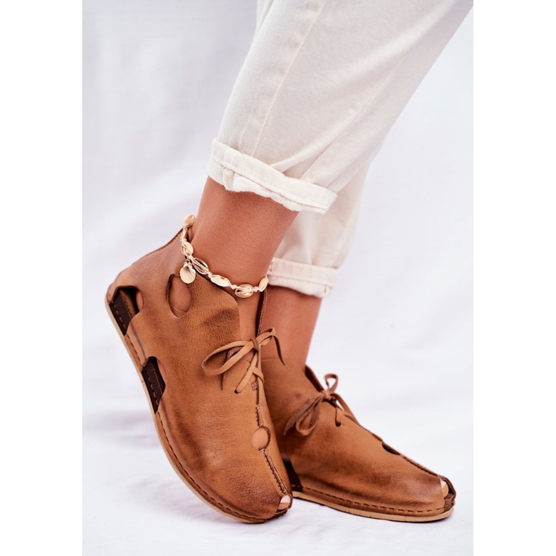 Dámské brogues Maciejka Rude 03426-19 hnědý 1