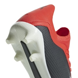 Kopačky Adidas X 18.3 Fg Jr BB9370 červené 3