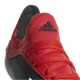 Kopačky Adidas X 18.3 Fg Jr BB9370 červené 4