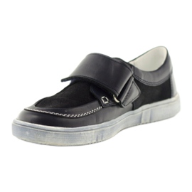 Kožené sportovní boty Bartek 28369 modrý 2