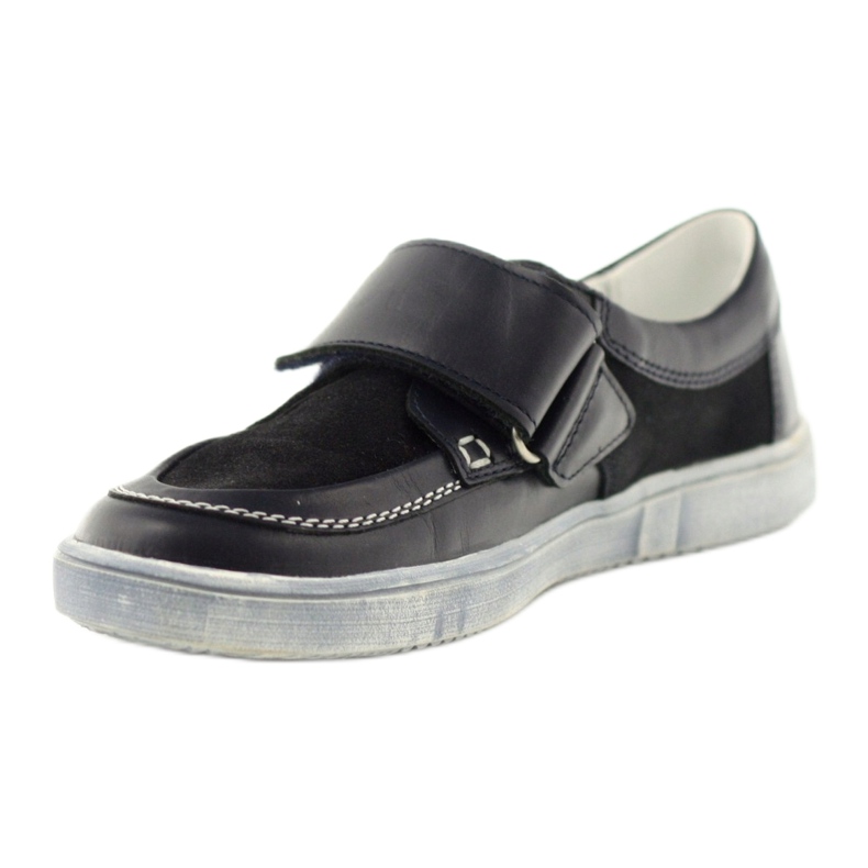 Kožené sportovní boty Bartek 28369 modrý 2